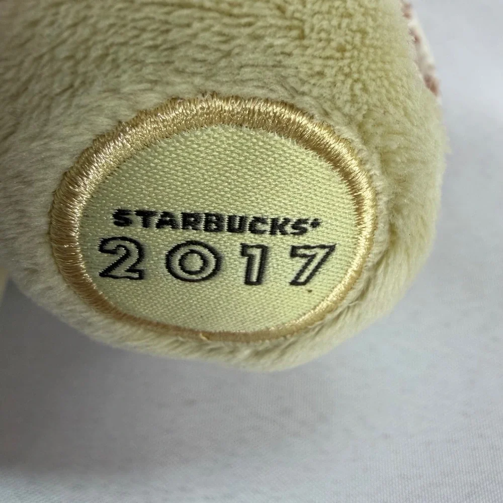 Starbucks Bearista Bear 2017 Holiday Plush Snowflake Dress Rabbit Collectible
